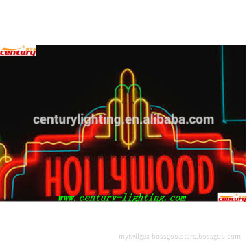 hot sale hollywood neon sign